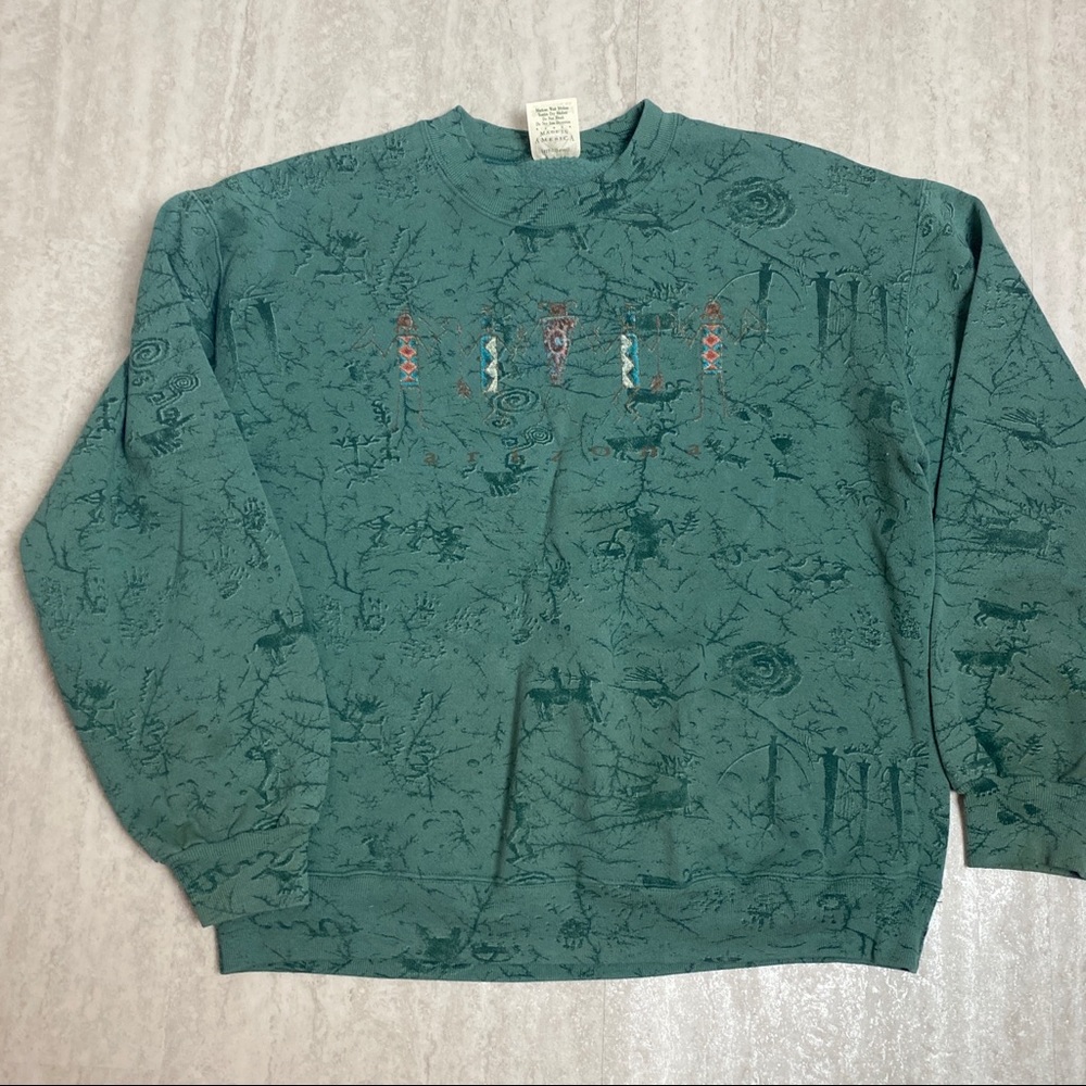 Vintage Prairie Mountain American Sportswear Arizona Sweatshirt large